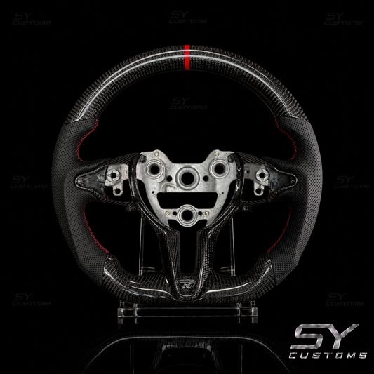 SY Customs 2011–2024 Hyundai Elantra N Carbon Fiber Steering Wheel