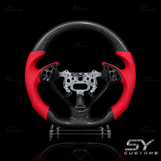 SY Customs 2004-2008 Acura TL Carbon Fiber Steering Wheel