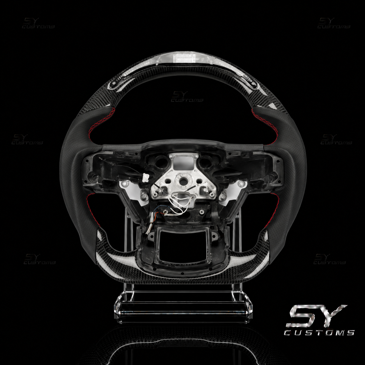 SY Customs 2015-2020 Ford F150 Carbon Fiber Steering Wheel