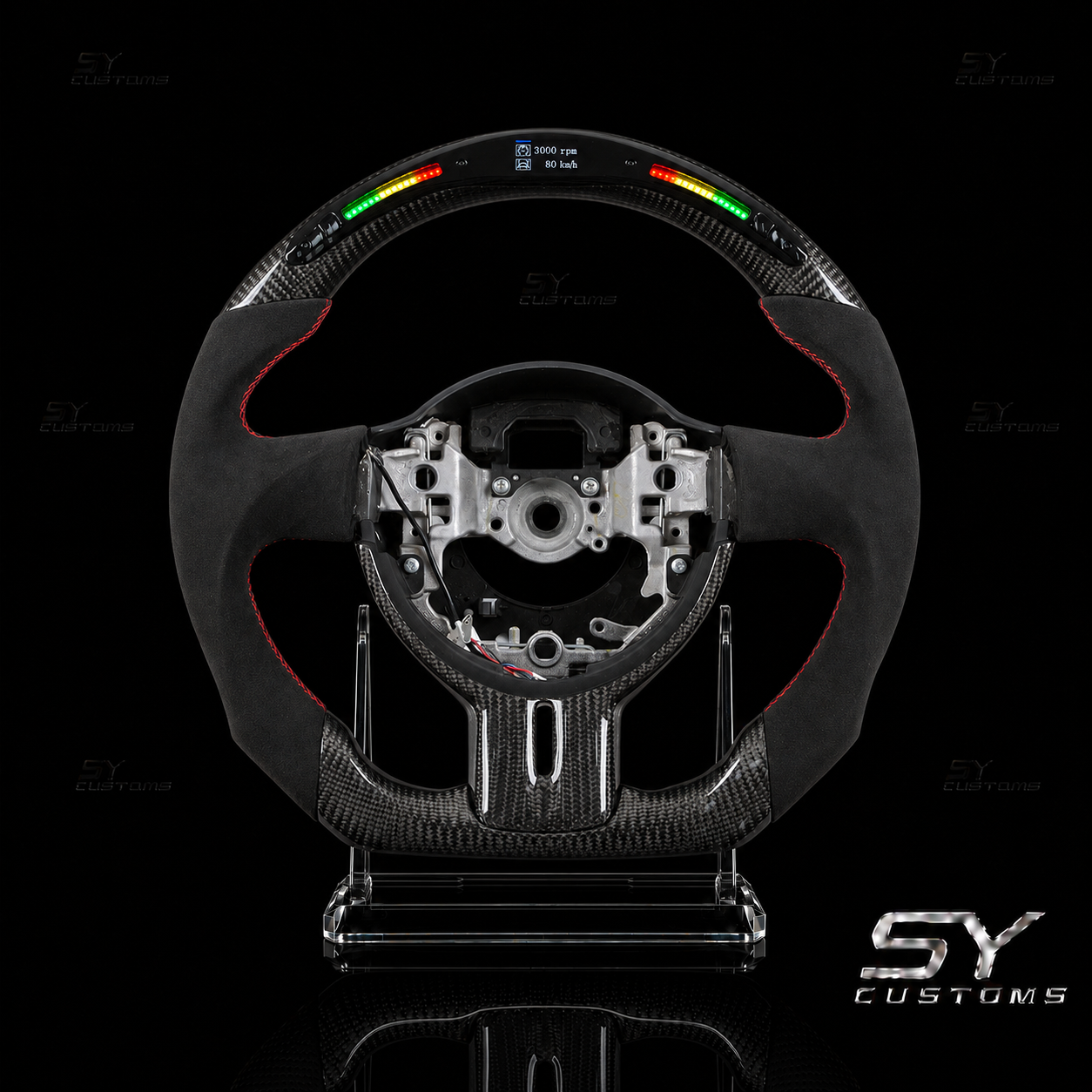 SY Customs 2013-2016 Scion FRS/Subaru BRZ/ Carbon Fiber Steering Wheel