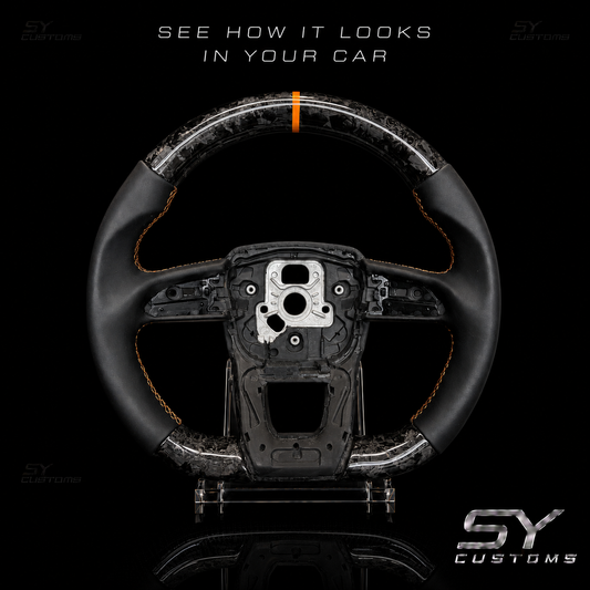 SY Customs Lamborghini Urus Carbon Fiber Steering Wheel