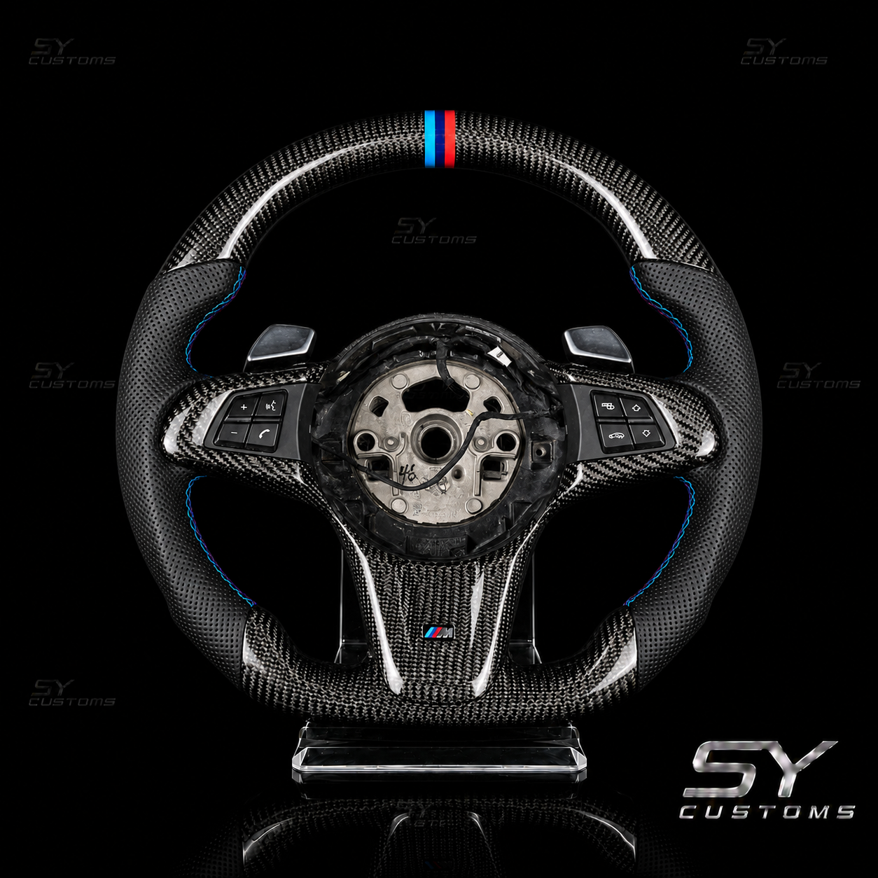 SY Customs BMW Z4 G29 Carbon Fiber Steering Wheel