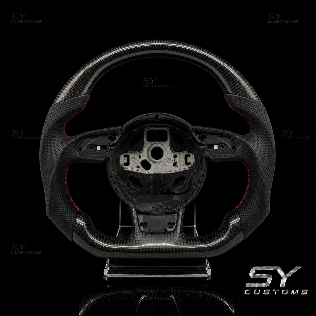 SY Customs 2012-2016 Audi B8.5 A4/S4/A5/S5/RS5 Carbon Fiber Steering Wheel