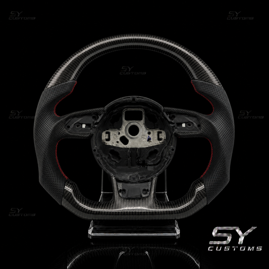 SY Customs 2012-2016 Audi B8.5 A4/S4/A5/S5/RS5 Carbon Fiber Steering Wheel