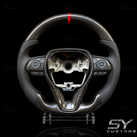 SY Customs 2019+ Toyota Corolla Hatchback Carbon Fiber Steering Wheel