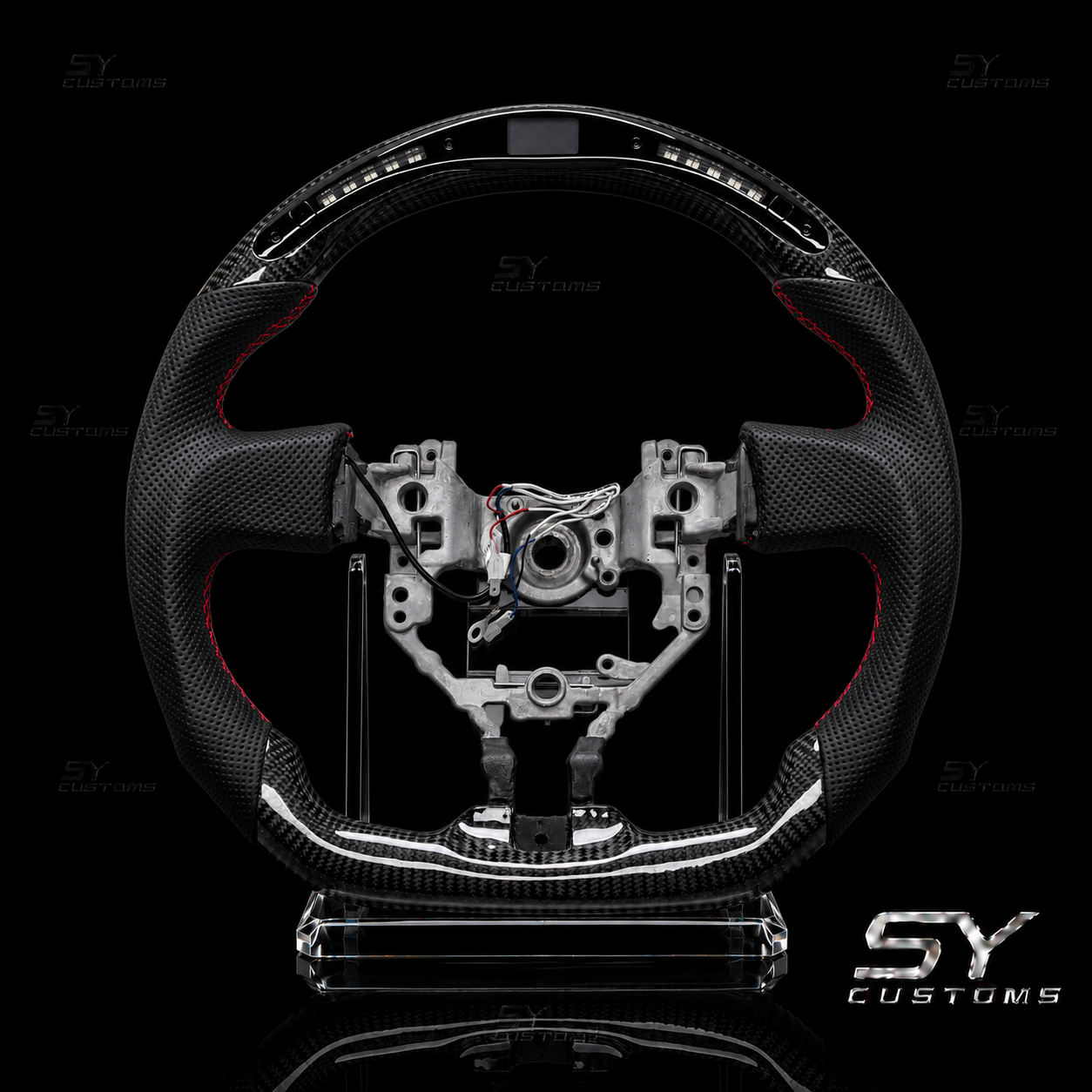 SY Customs 2017+ Subaru BRZ/Toyota 86/GR86 Carbon Fiber Steering Wheel