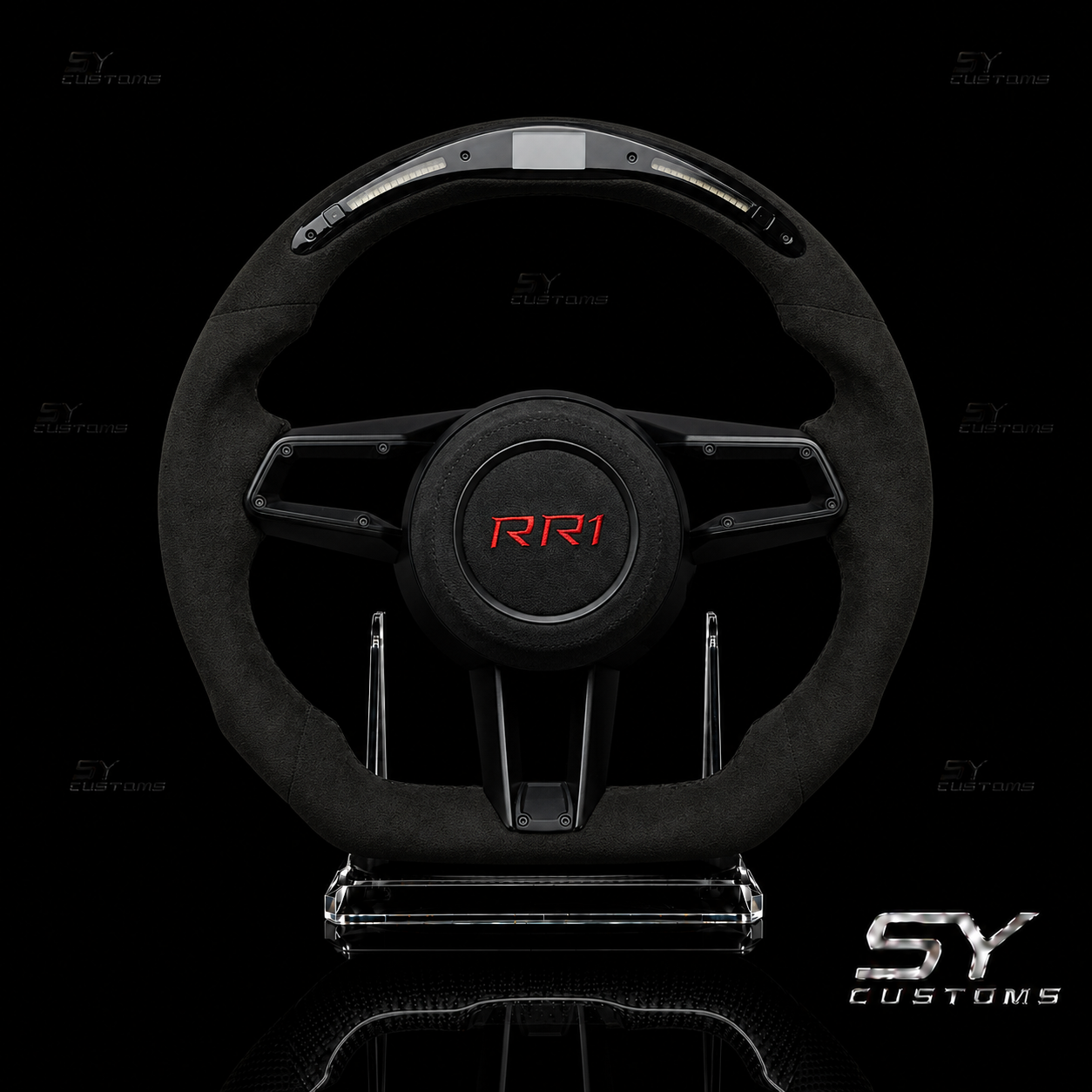 SY Customs 2017+ Porsche 911 / Cayenne / Macan / Panamera Carbon Fiber Steering Wheel
