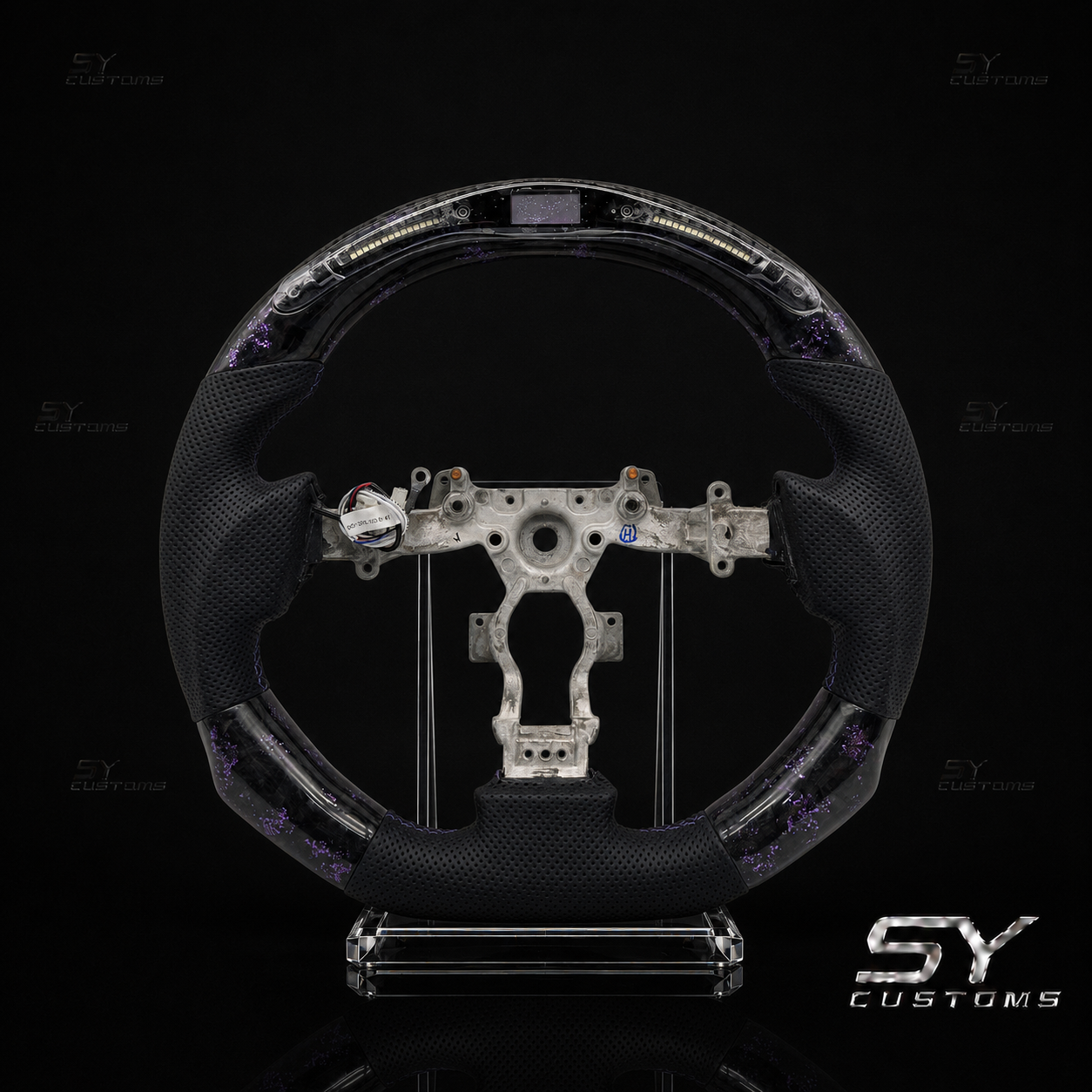 SY Customs 2009–2016 Nissan GT-R R35 Carbon Fiber Steering Wheel