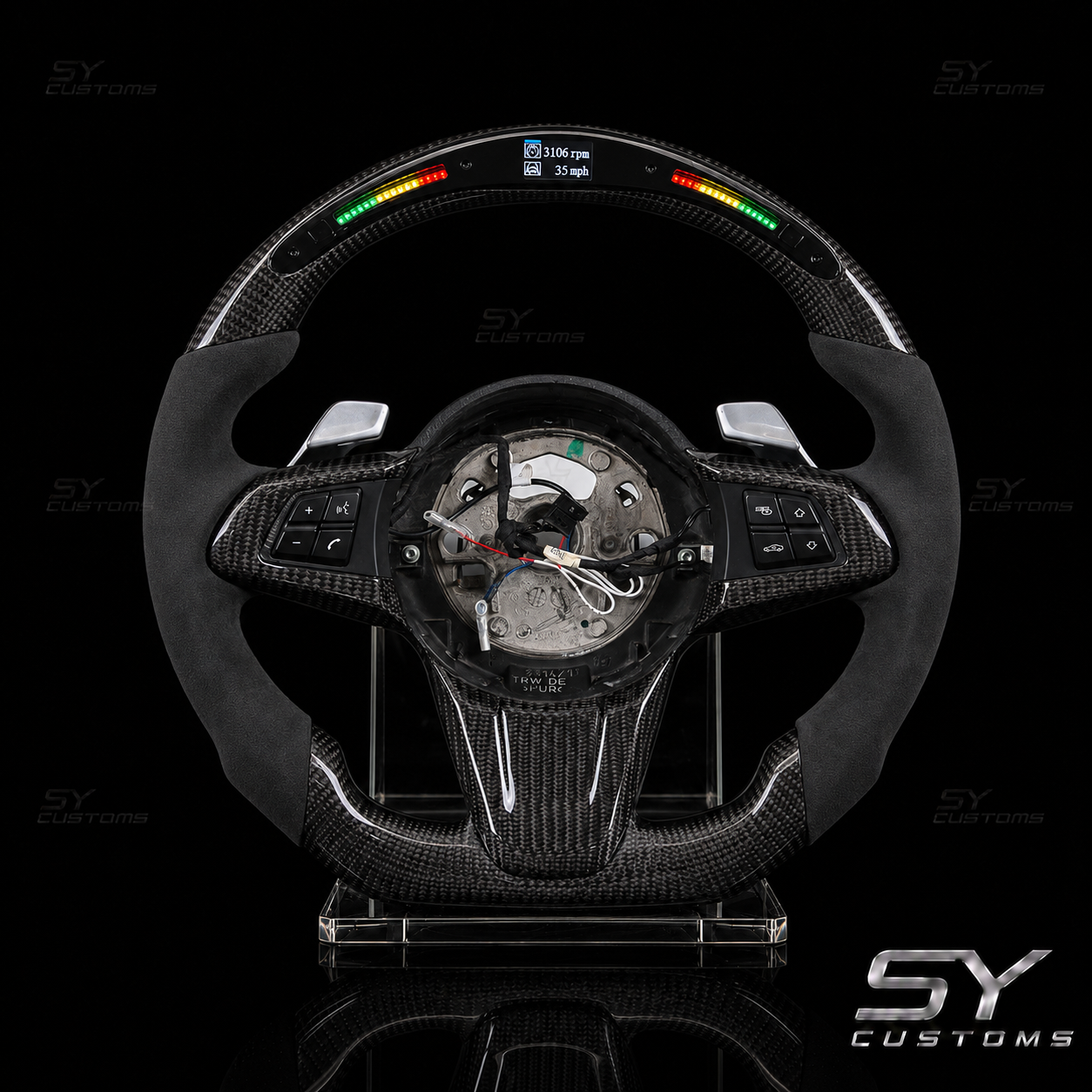 SY Customs BMW Z4 G29 Carbon Fiber Steering Wheel