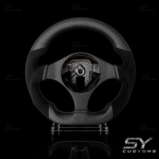 SY Customs Mitsubishi Lancer EVO 7/8/9 Carbon Fiber Steering Wheel