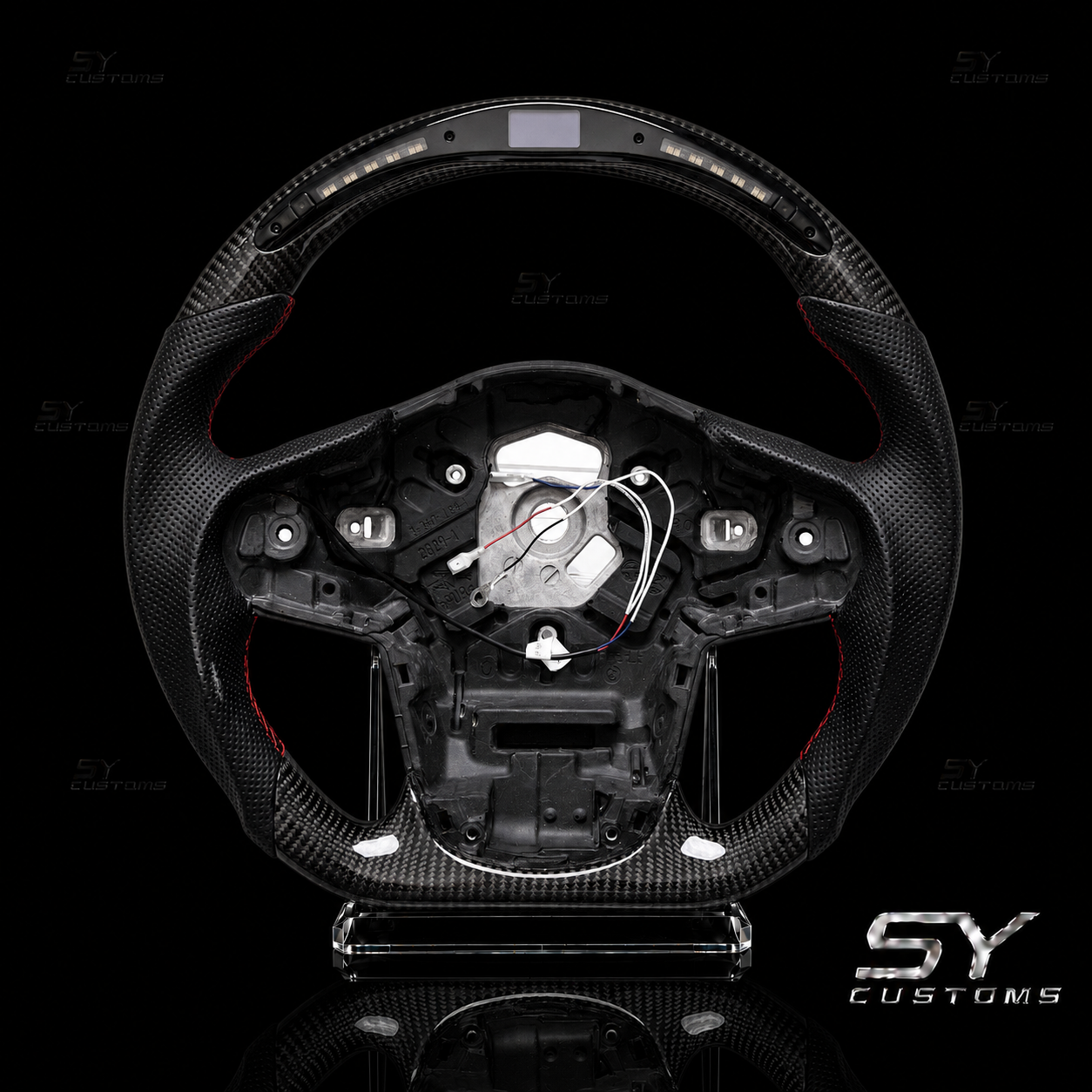 SY Customs 2020+ Toyota GR Supra A90/A91 Carbon Fiber Steering Wheel
