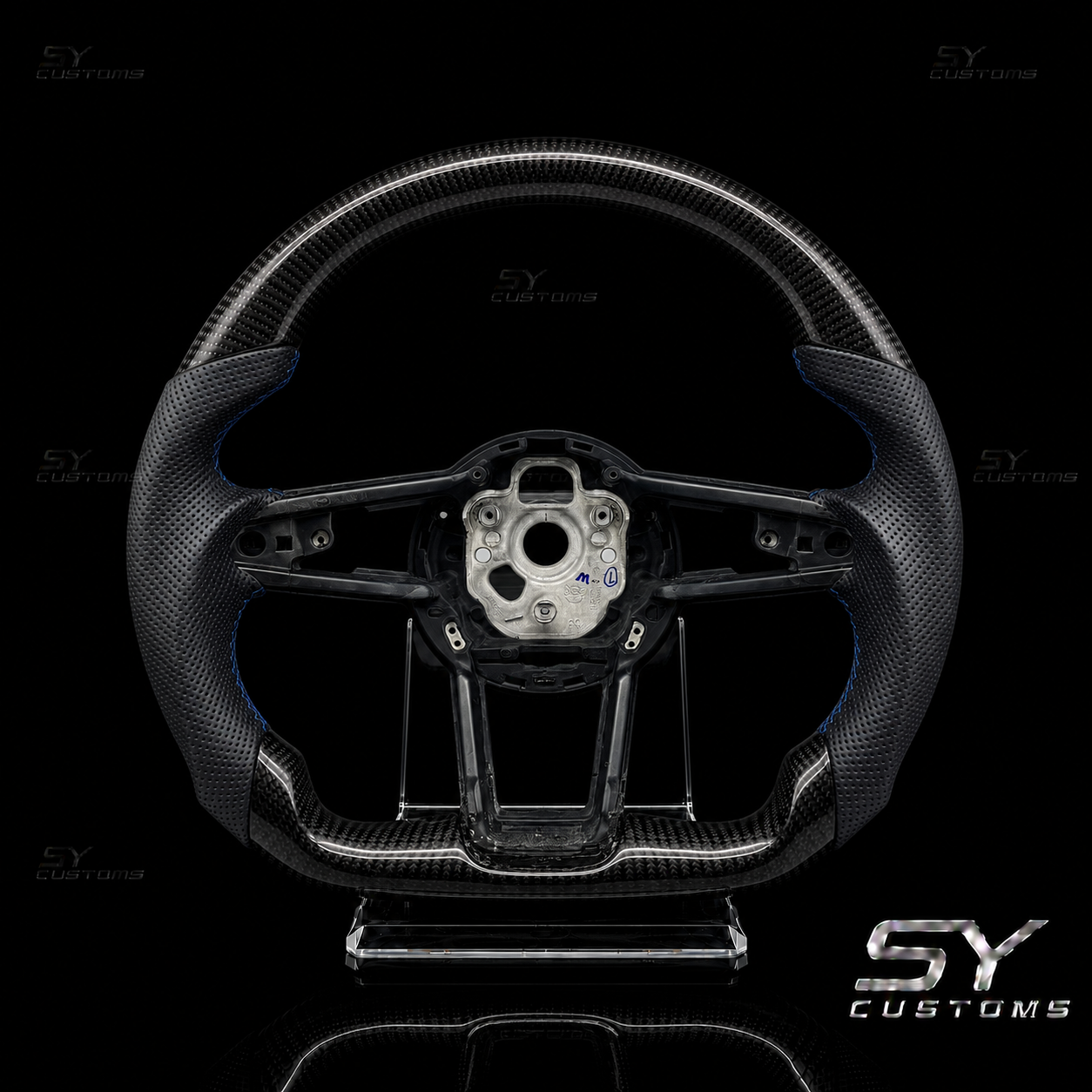 SY Customs 2016-2023 Audi R8 Type 4S Carbon Fiber Steering Wheel