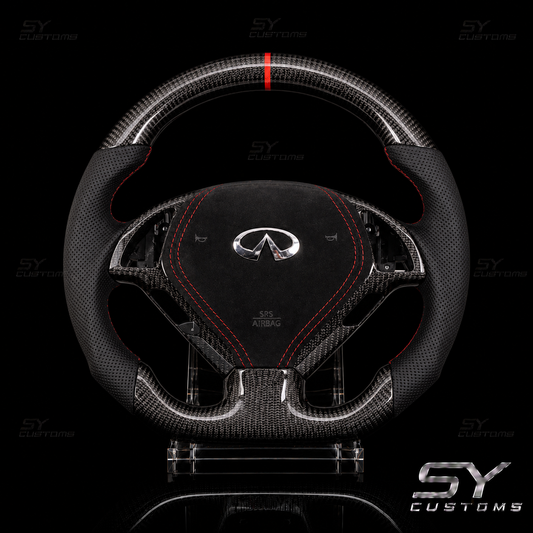 SY Customs 2008 Infiniti G37 Carbon Fiber Steering Wheel