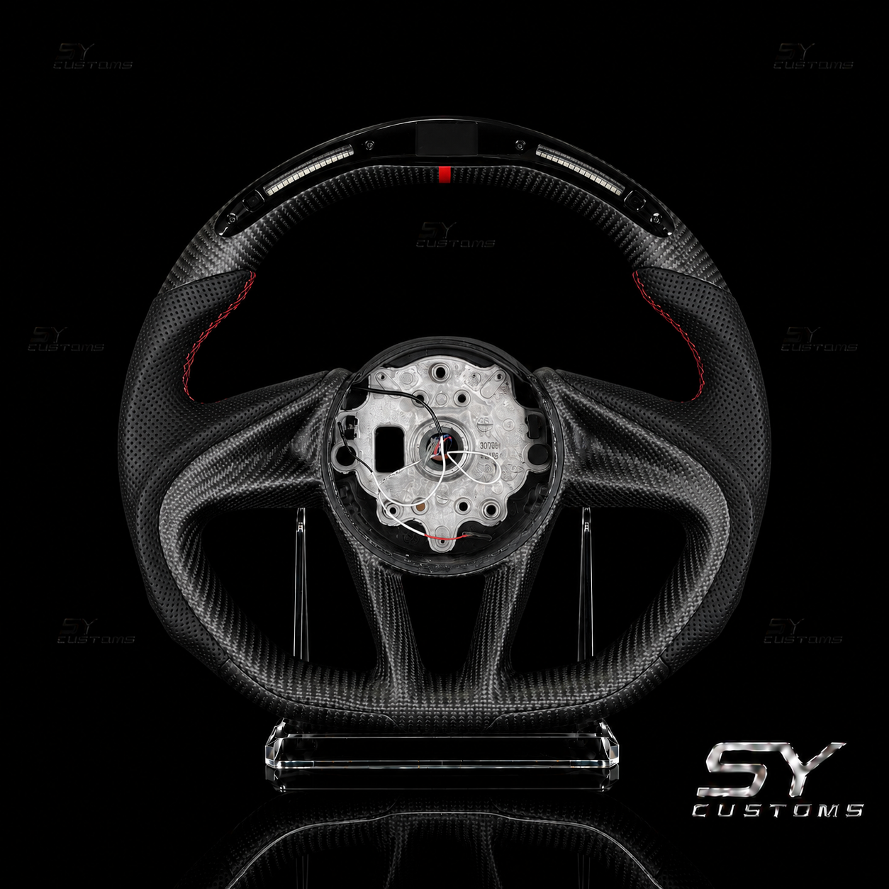 SY Customs McLaren 720S/765LT Carbon Fiber Steering Wheel
