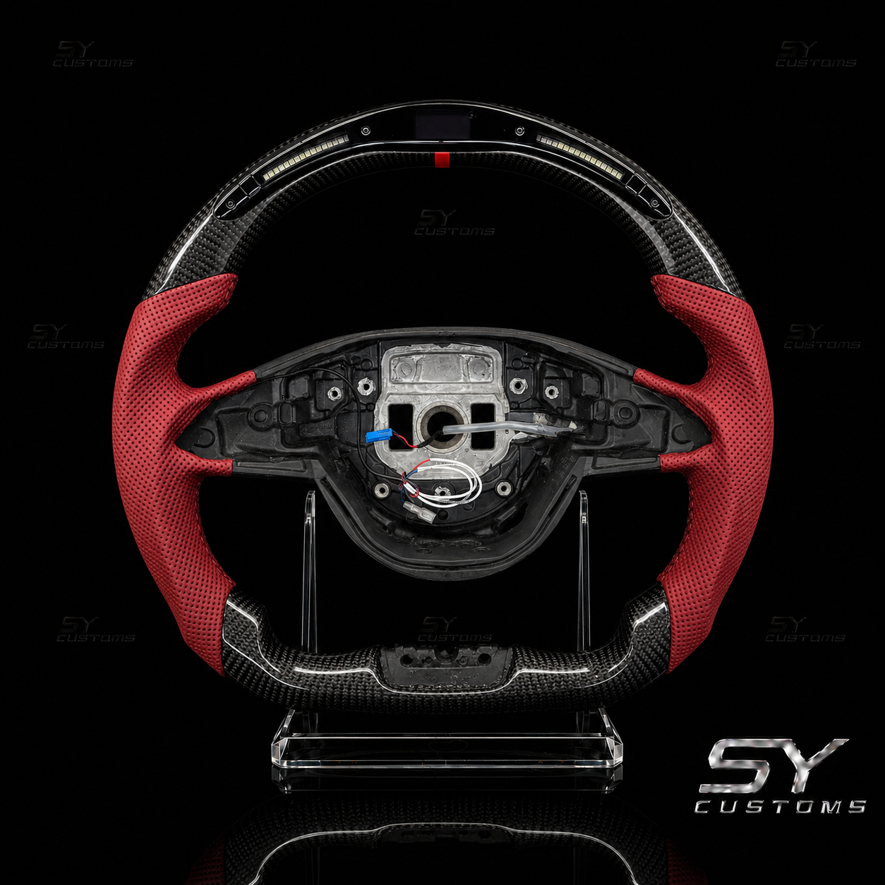 SY Customs 2016+ Mercedes-Benz AMG Style Carbon Fiber Steering Wheel